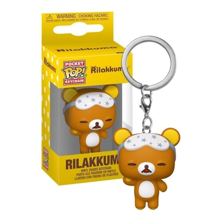 FUNKO POP Keychain: Rilakkuma - Rilakkuma Sleepy