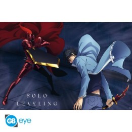 ABYSTYLE SOLO LEVELING - Poster Maxi (91.5x61): "Jinwoo vs Igris"