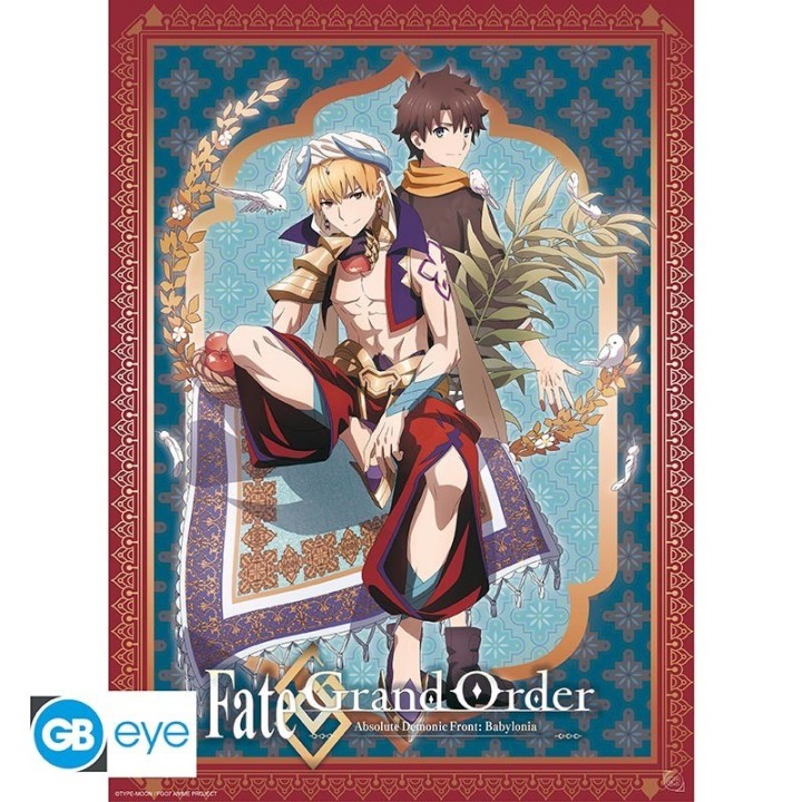 ABYSTYLE FATE/GRAND ORDER - Poster piccolo: "Fujimaru & Gilgamesh" (52x38)