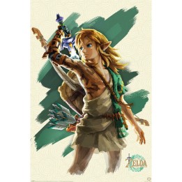 PYRAMID The Legend of Zelda: Tears of the Kingdom - Link Unleashed Poster (61x91 cm)