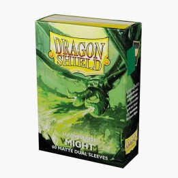 DRAGON SHIELD Small Sleeves - Japanese Matte Dual Might (60 Sleeves)