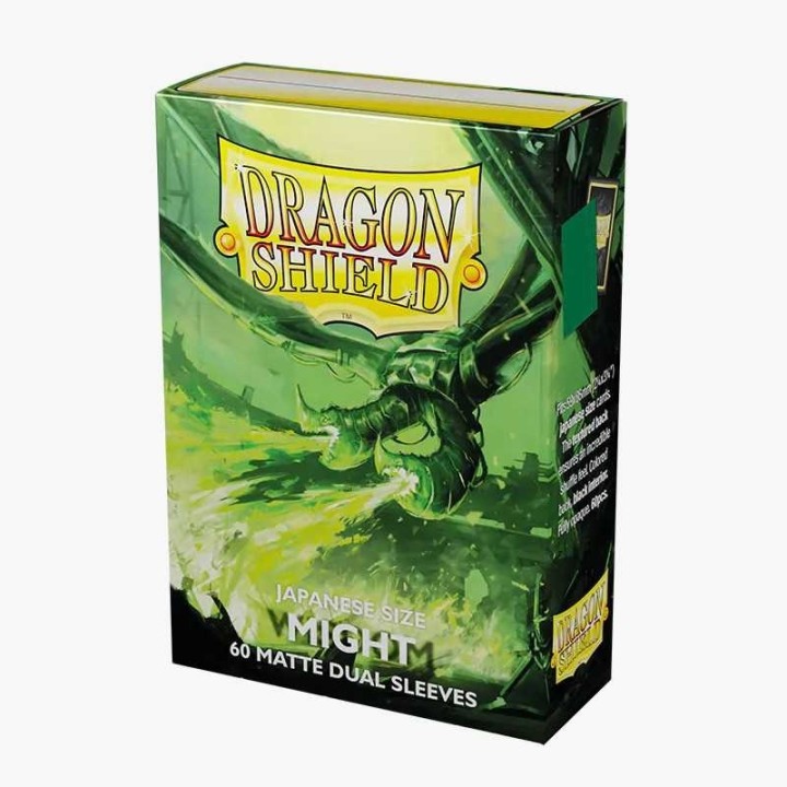 DRAGON SHIELD Small Sleeves - Japanese Matte Dual Might (60 Sleeves)