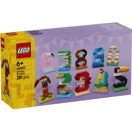 LEGO 40807 SEASONS & OCCASIONS - Numeri del compleanno