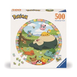 RAVENSBURGER Pokémon Round Round 500 pc