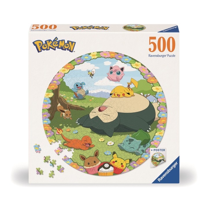 RAVENSBURGER Pokémon Round Round 500 pc
