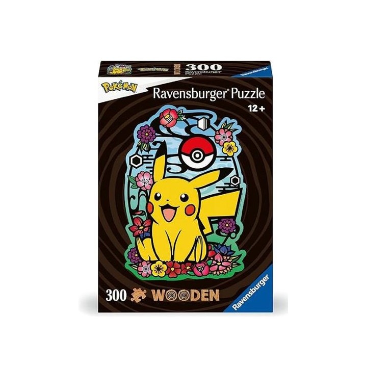 RAVENSBURGER Pikachu - 300 pezziPuzzle di legno