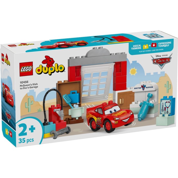 LEGO 10456 DISNEY - La visita di McQueen all’officina di Doc