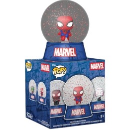 FUNKO Mini Snow Globe Blind Box - Spider-Man Display 12pz
