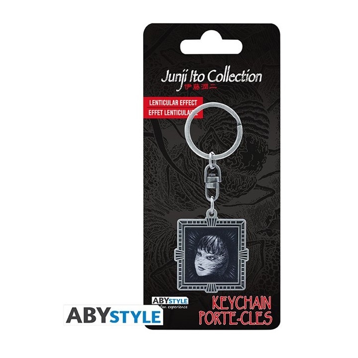 ABYSTYLE JUNJI ITO - Keychain Lenticular - Cursed Reflection Tomie