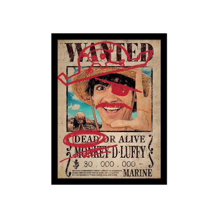 PYRAMID ONE PIECE LIVE ACTION SERIES 2 (LUFFY WANTED) COLLECTOR PRINT