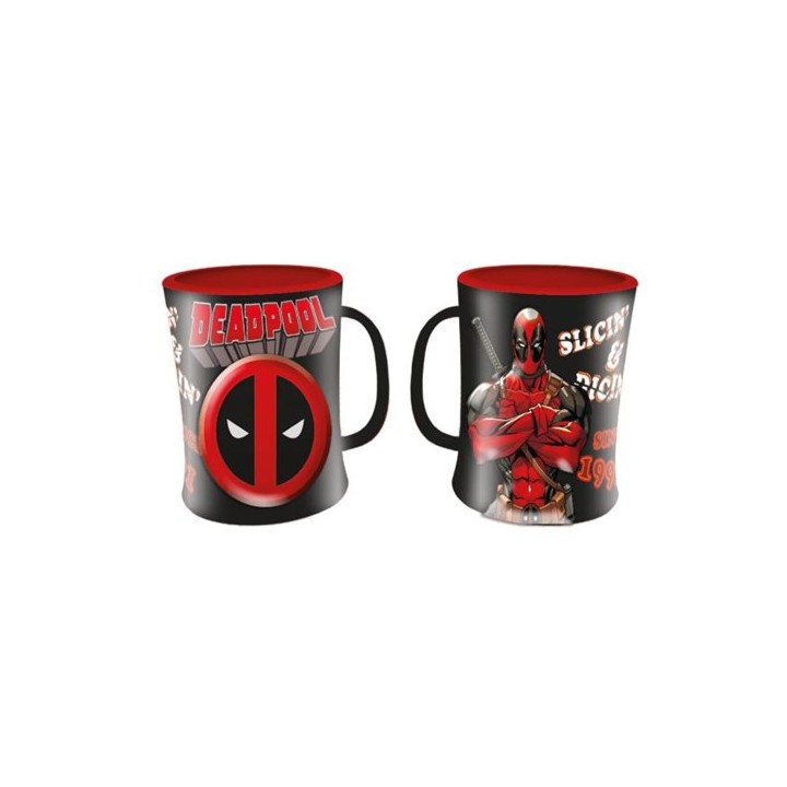 PYRAMID DEADPOOL (SLICE N DICE) DISNEY EMBOSS MUG