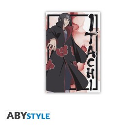 ABYSTYLE NARUTO SHIPPUDEN - Standard Magnet - Itachi Uchiwa x4