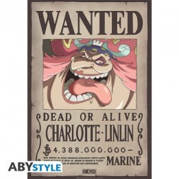 ABYSTYLE ONE PIECE - POSTER "Wanted Charlotte LinLin" (52x35)