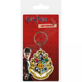 PYRAMID HARRY POTTER - PORTACHIAVI IN GOMMA: HOGWARTS LOGO