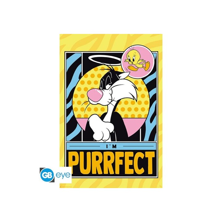 ABYSTYLE LOONEY TUNES - Poster grande: "Tweety & Silvestro" (91.5x61)