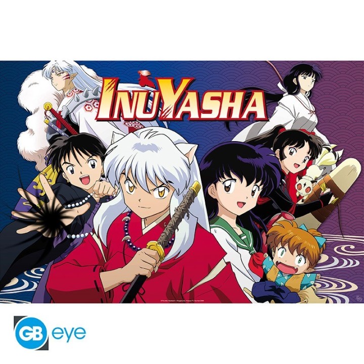 ABYSTYLE INUYASHA - Stampa Maxi 91.5x61: "Main characters"