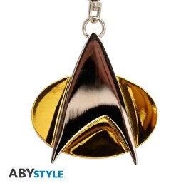 ABYSTYLE STAR TREK - Portachiavi 3D: "Communicator Badge"