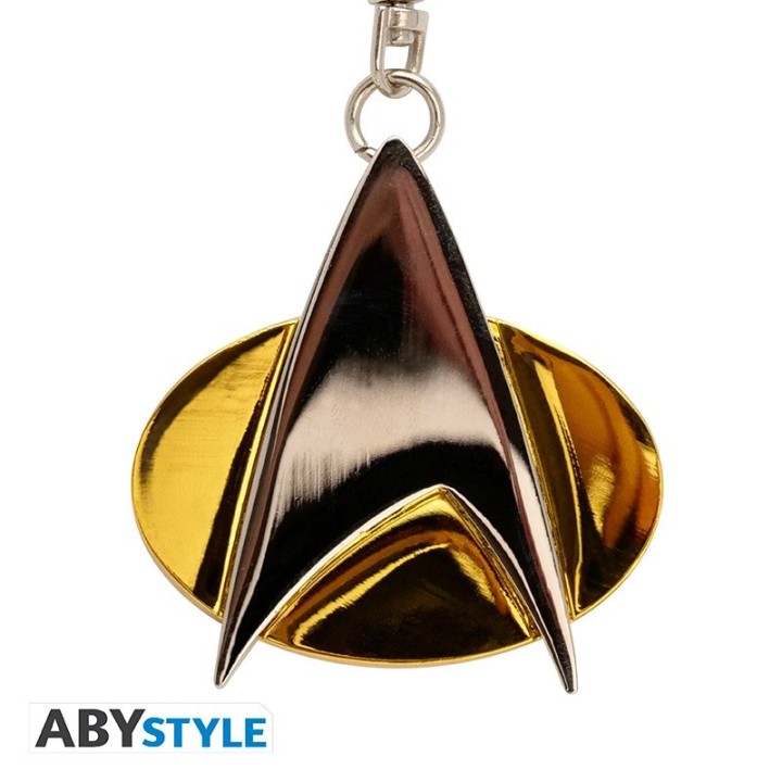 ABYSTYLE STAR TREK - Portachiavi 3D: "Communicator Badge"