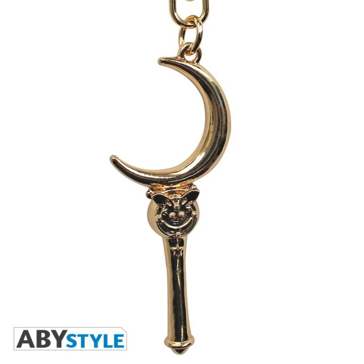 ABYSTYLE SAILOR MOON - Portachiavi 3D: "Moon stick"