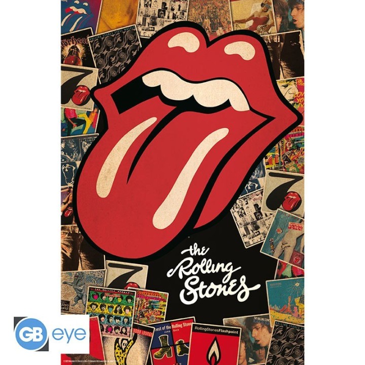 ABYSTYLE THE ROLLING STONES - Poster grandi: "Collage" (91.5x61)