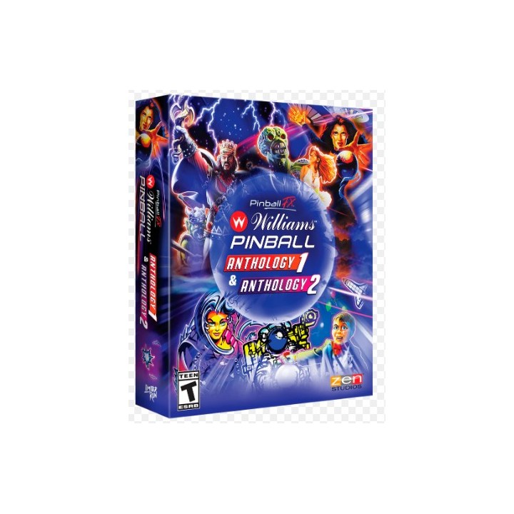 PINBALL FX WILLIAMS PINBALL ANTHOLOGY VOLUMES 1 & 2 SLIPCASE BUNDLE