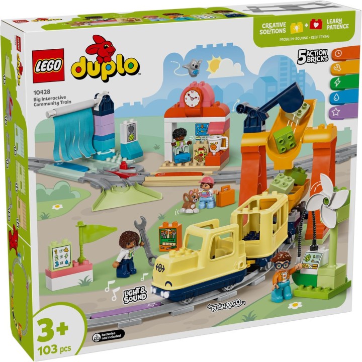LEGO 10428 Grande treno comunitario interattivo