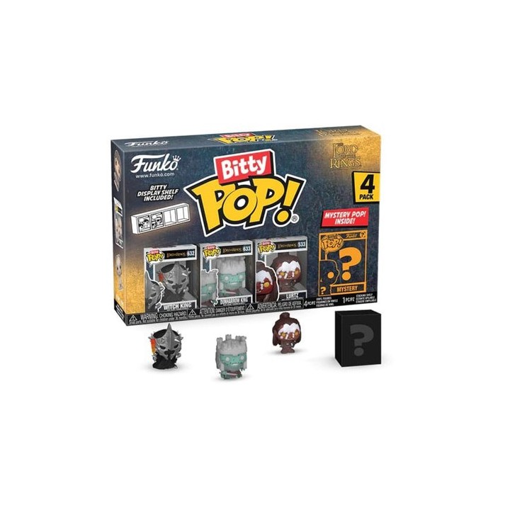 FUNKO POP Funko Bitty Pop! 4-Pack: The Lord of the Rings - Witch King Vinyl Figures