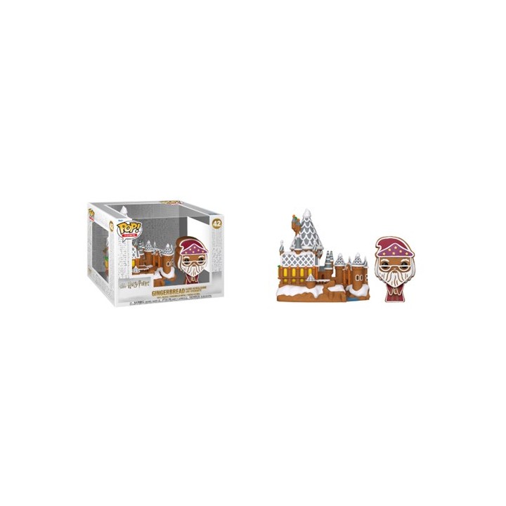FUNKO POP Town: Harry Potter Gingerbread– Dumbledore & Hogwarts