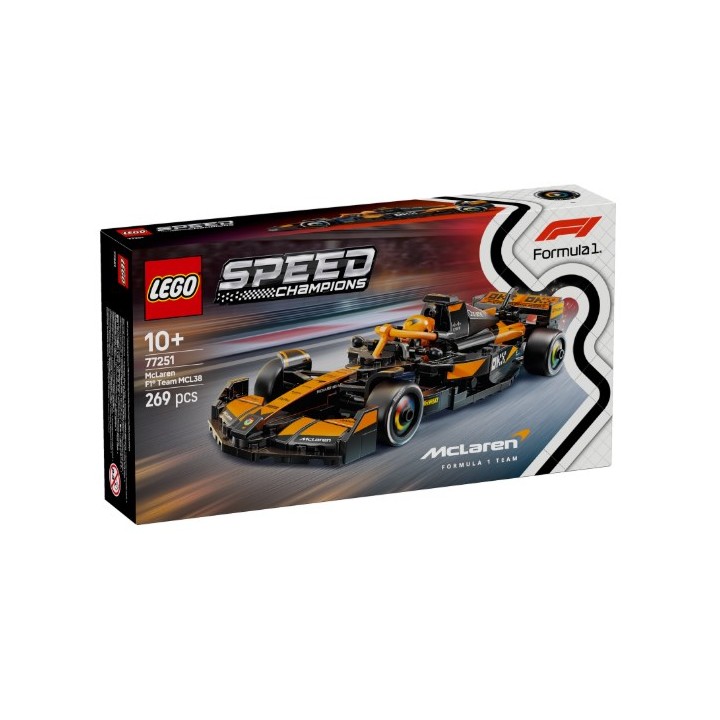 LEGO 77251 SPEED CHAMPIONS - Auto da corsa McLaren F1 Team MCL38