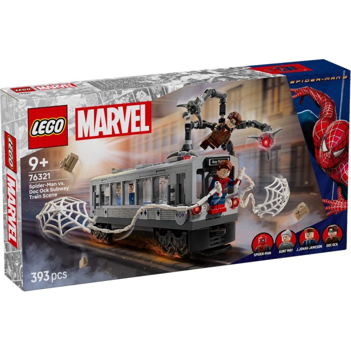 LEGO 76321 SUPER HEROES MARVEL - Spider-Man contro Doc Ock: duello sul treno