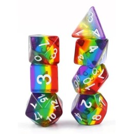 EPIC FORGE 7 dices pack - Rainbow