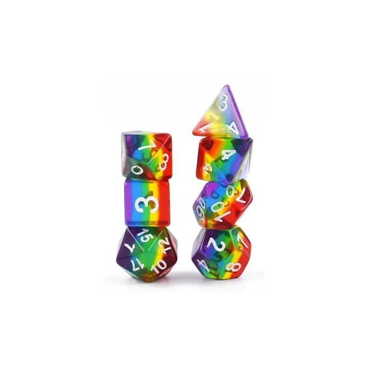 EPIC FORGE 7 dices pack - Rainbow