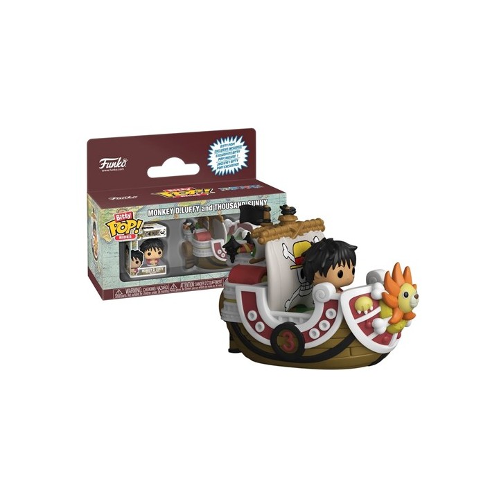 FUNKO Bitty POP Ride One Piece - Monkey D. Luffy And Thousand Sunny