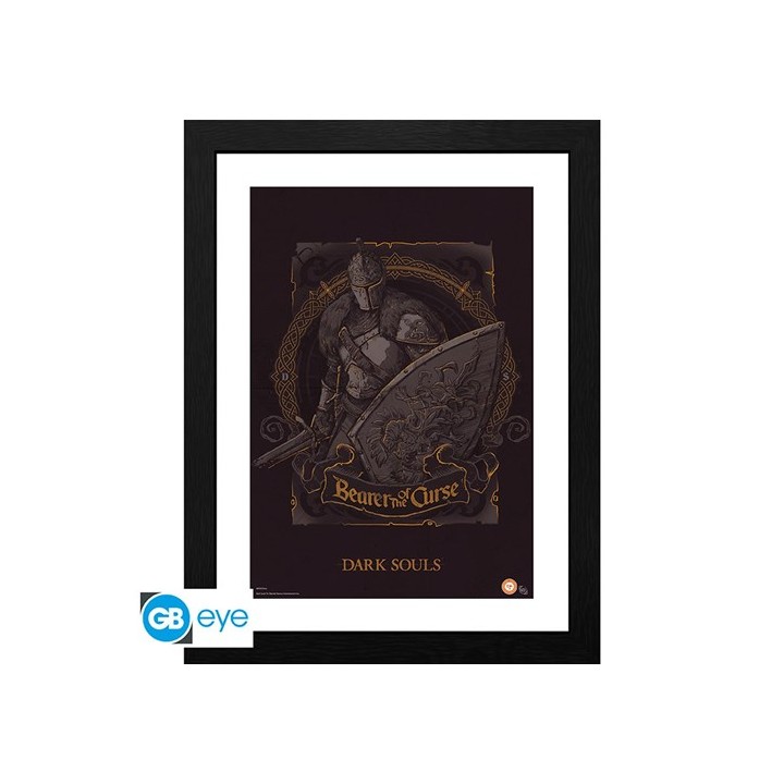 ABYSTYLE DARK SOULS - Poster incorniciato: "Bearer of the Curse" (30x.
