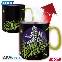 ABYSTYLE BEETLEJUICE - Tazza termosensibile 460 ml : "Beetlejuice Bee.