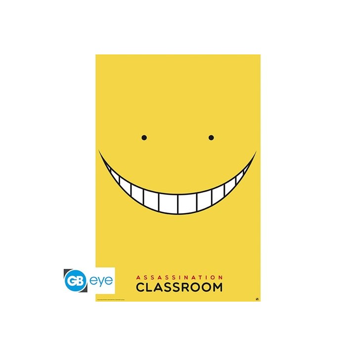 ABYSTYLE ASSASSINATION CLASSROOM - Poster Maxi 91.5x61 : "Koro Smile"