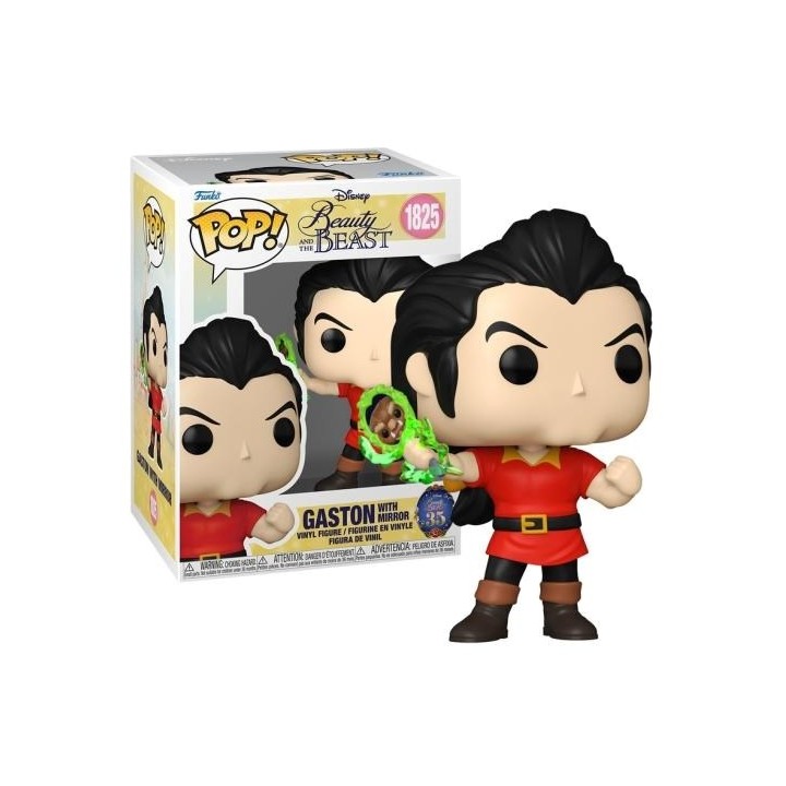 FUNKO POP Disney: Beauty And The Beast - 1825 Gaston With Mirror 9cm