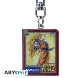 ABYSTYLE DRAGON BALL - Keychain Lenticular - DBZ/Goku Super Saiyan