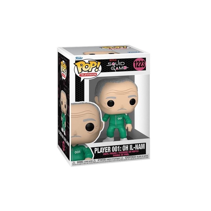 FUNKO POP Squid Game - 1223 Oh Il-Nam 001 9 cm (DAMAGED BOX)