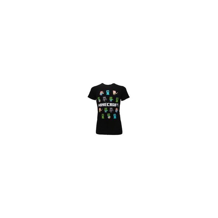 MINECRAFT PERSONAGGI T-shirt 12/13
