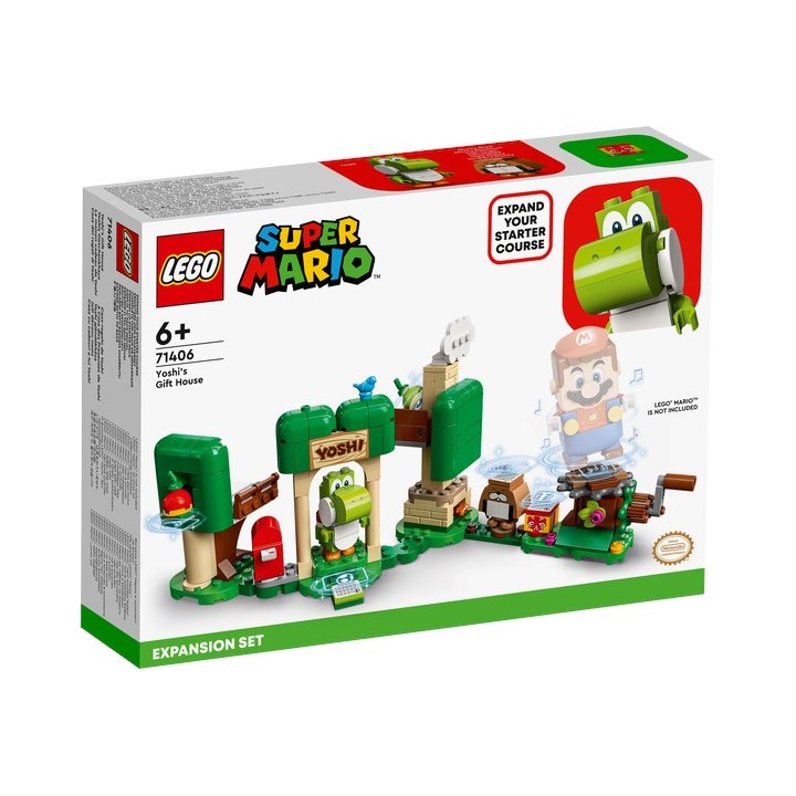LEGO 71406 SUPER MARIO - Casa dei regali di Yoshi - Pack espansione