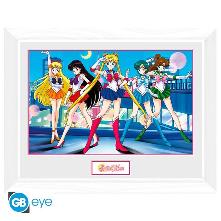 ABYSTYLE SAILOR MOON - Poster incorniciato: "Gruppo" (30x40)
