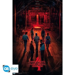 ABYSTYLE STRANGER THINGS 4 - Poster grande: "Teaser casa Creel" (91.5x61)
