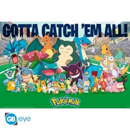 ABYSTYLE POKEMON - Poster grande: "I preferiti" (91.5x61)