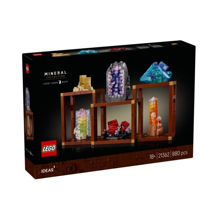 LEGO 21362 IDEAS - Collezione di minerali V29