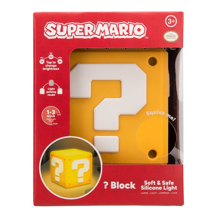 PALADONE - Question Block SquishyGlo Light Rechargeable