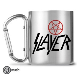 ABYSTYLE SLAYER - Tazza con Moschettone (in acciaio):" Reign in Blood "