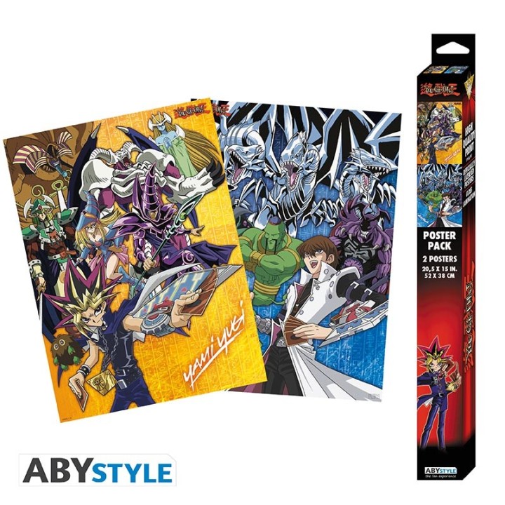 ABYSTYLE YU-GI-OH! - Set 2 Poster: Yugi and Kaiba (52x38)