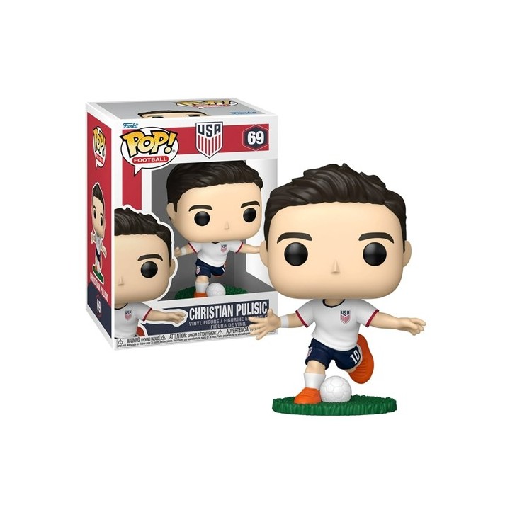 FUNKO POP Football: USA - 69 Christian Pulisic 9cm