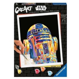 RAVENSBURGER CreArt Serie Trend C licensed - Polygon Starwars R2 - 2D